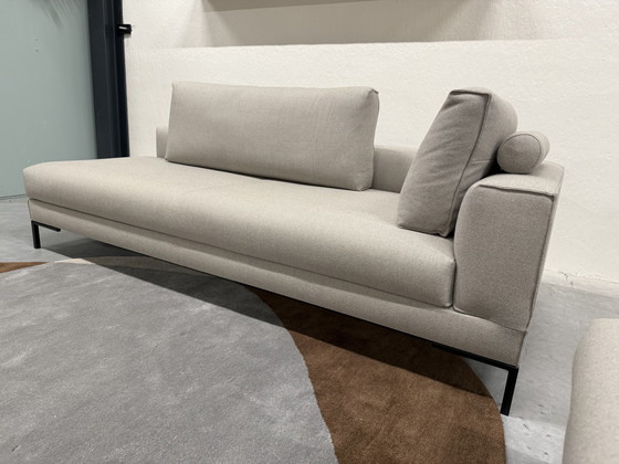 Image 1 of Design On Stock Aikon Lounge Canapé 4 places à 1 bras avec pouf