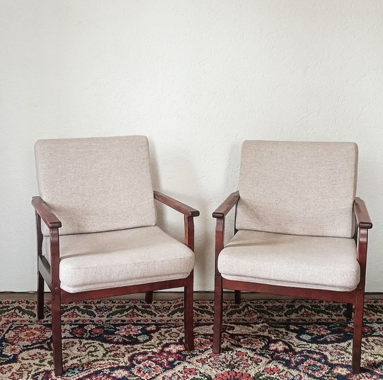 Image 1 of 2 Fauteuils Vintage