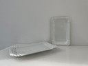 Ensemble de deux assiettes à frites en céramique, marque Royal Houseware