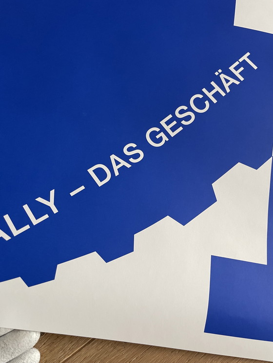 Image 1 of Raffinerie Ag Bally, Blue, Museum Für Gestaltung Zürich 2019