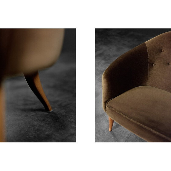 Image 1 of Canapé vintage Paradiset par Kerstin Hörlin-Holmquist pour Nordiska Kompaniet, Suède 1950