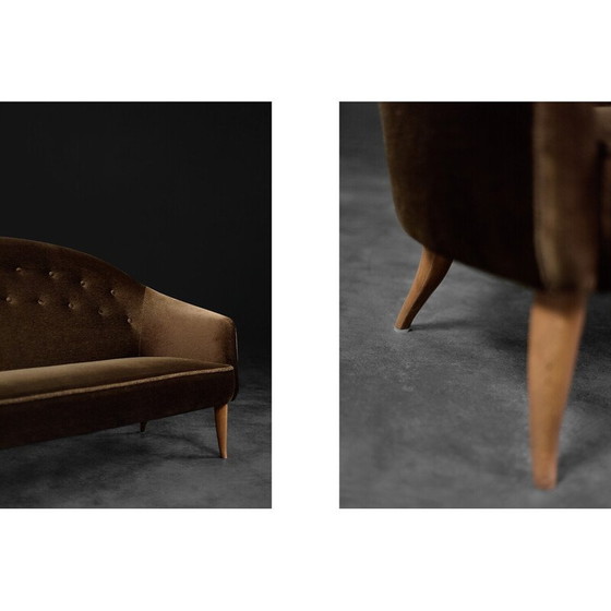 Image 1 of Canapé vintage Paradiset par Kerstin Hörlin-Holmquist pour Nordiska Kompaniet, Suède 1950