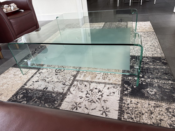 Image 1 of Table basse moderne en verre