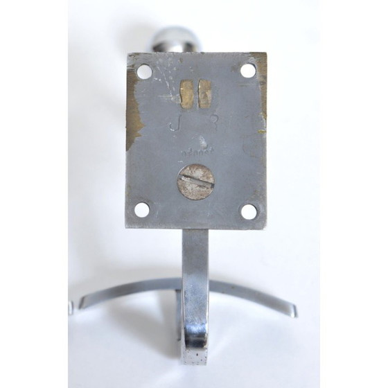 Image 1 of Patères vintage en acier chromé par Jean Royère, France 1950