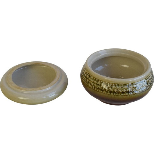 Boîte en céramique émaillée de Ditmar Urbach, Tchécoslovaquie 1960