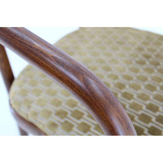 Image 1 of Chaise vintage en tissu Kirkby par Antonin Suman pour Ton, Tchécoslovaquie 1970