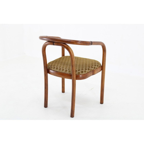 Image 1 of Chaise vintage en tissu Kirkby par Antonin Suman pour Ton, Tchécoslovaquie 1970