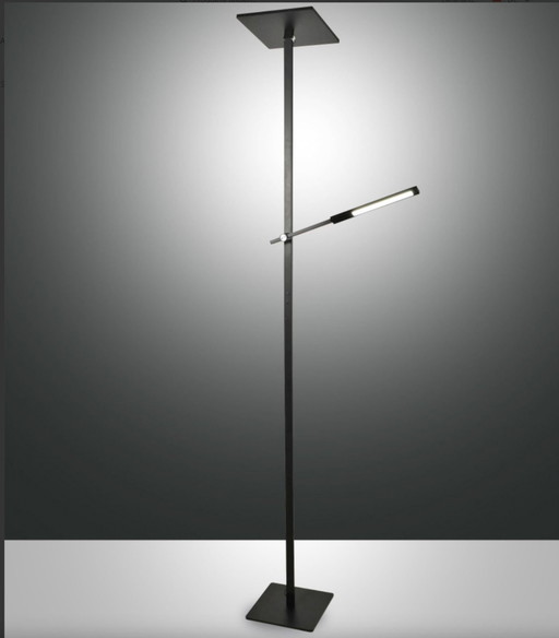 Fabas Luce Lampadaire Ideal Led Noir Télécommande