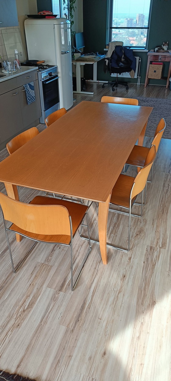 Image 1 of Table et chaises de salle à manger Arco Design