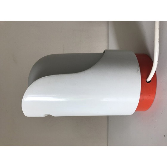 Image 1 of Lampe vintage en aluminium laqué pour Milano Corp - 1970