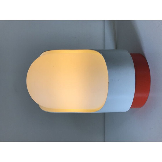 Image 1 of Lampe vintage en aluminium laqué pour Milano Corp - 1970
