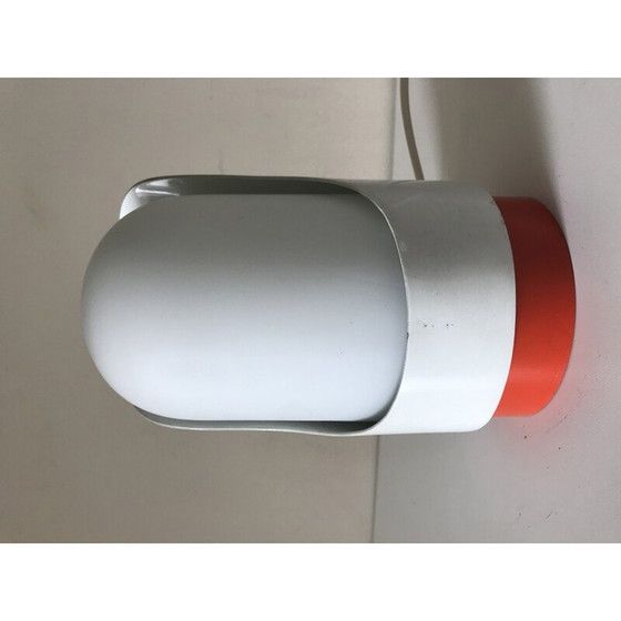 Image 1 of Lampe vintage en aluminium laqué pour Milano Corp - 1970