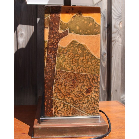 Image 1 of Lampe vintage en résine de Jean Claude Mahey