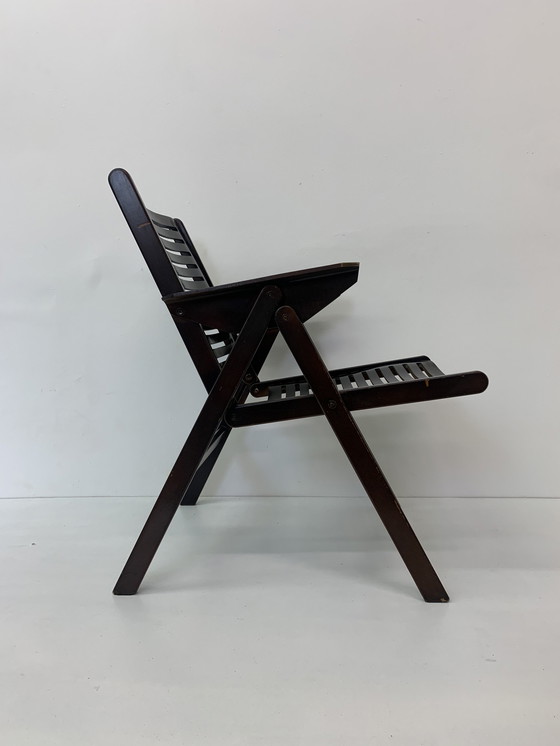 Image 1 of Chaise pliante Rex de Niko Kralj Mid Century , 1950's