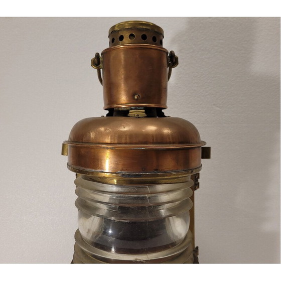 Image 1 of Lanterne vintage en cuivre par Ouvrard et Villars, France