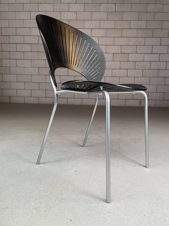 Image 1 of 4X Chaise Trinidad 3398 Par Nanna Ditzel Par Fredericia Furniture