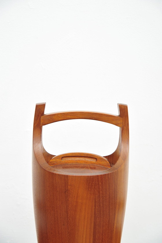 Image 1 of Seau à glace Jens Quistgaard Teck Dansk Design années 1960