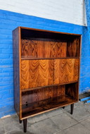Bibliothèque vintage/ Portes coulissantes, A/S Skovby Møbelfabrik Danemark