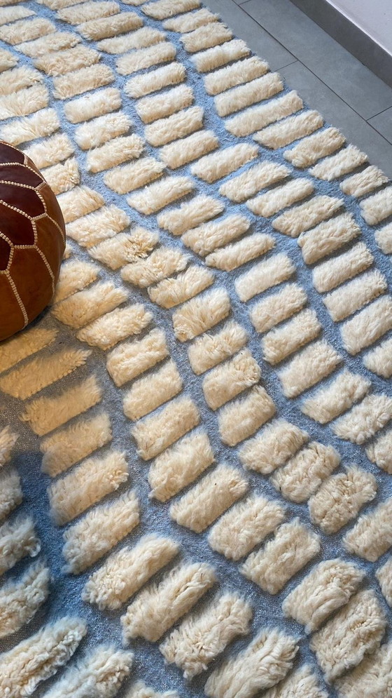 Image 1 of Luxueux tapis berbère fait à la main - Authentique et doux