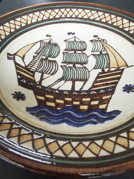 Image 1 of Plaque murale, Russell Tiglia Tiles, Glazed