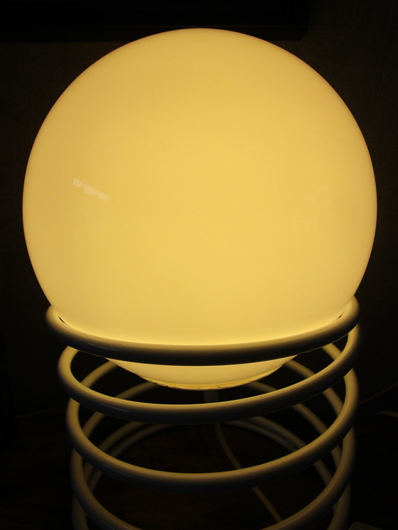 Image 1 of Lampe de table à boule Woja vintage des années 1970