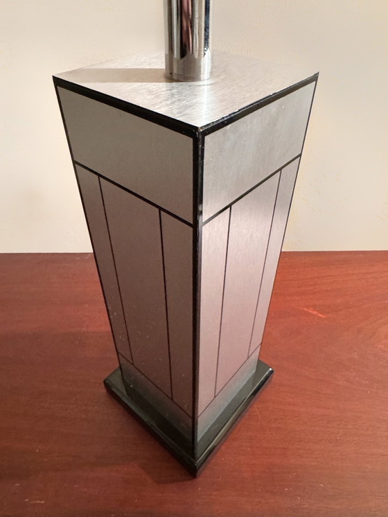 Image 1 of Lampe Années 70 Aluminium Brossé 