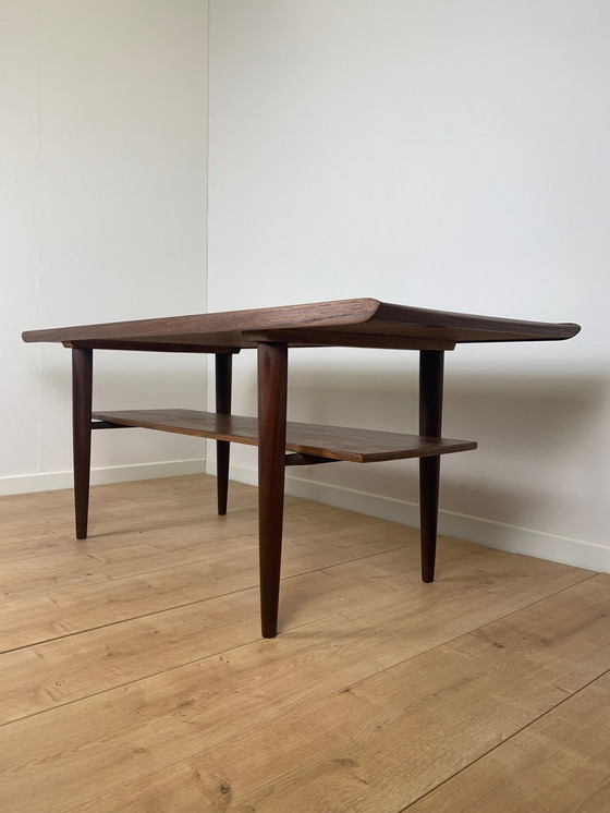 Image 1 of Table basse danoise en bois de rose, années 1960