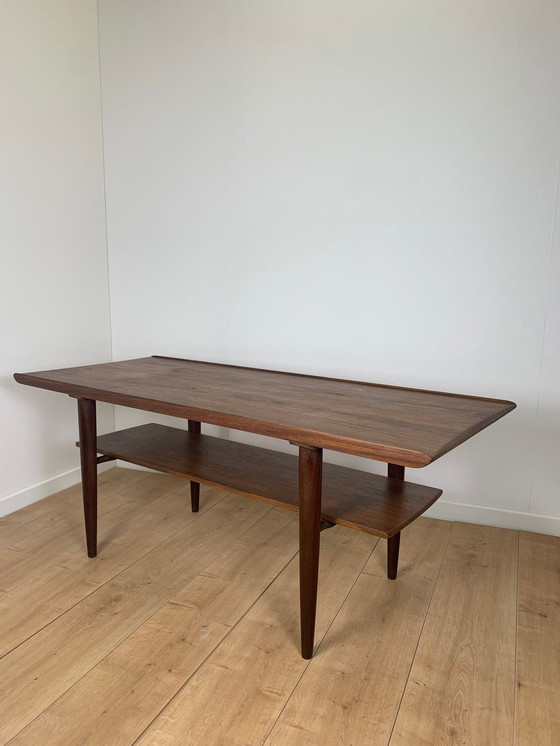 Image 1 of Table basse danoise en bois de rose, années 1960