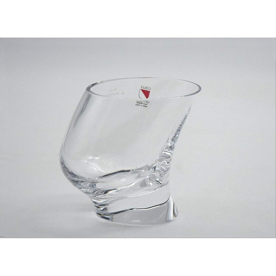 Image 1 of Service à boire en verre et cristal d'Angelo Mangiarotti pour Cristallerie Il Colle, 1970