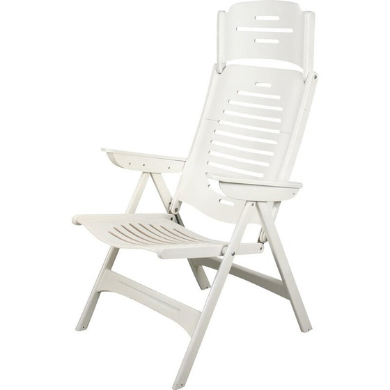 Image 1 of Fauteuil pliant vintage danois à 5 positions