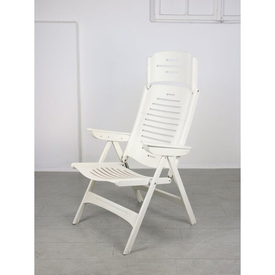 Image 1 of Fauteuil pliant vintage danois à 5 positions