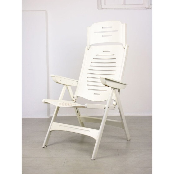 Image 1 of Fauteuil pliant vintage danois à 5 positions