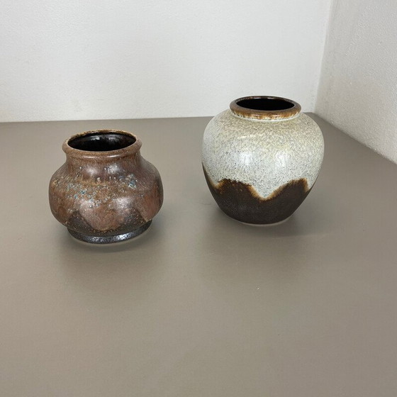 Image 1 of Paire de vases en céramique "Lava" de Dümler et Breiden, Allemagne, années 1960