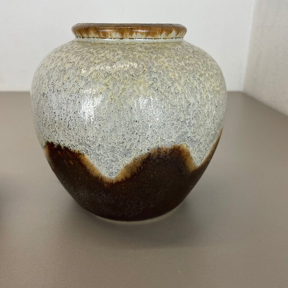 Image 1 of Paire de vases en céramique "Lava" de Dümler et Breiden, Allemagne, années 1960