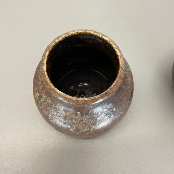 Image 1 of Paire de vases en céramique "Lava" de Dümler et Breiden, Allemagne, années 1960