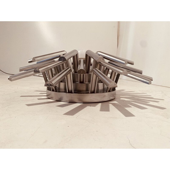 Image 1 of Paire d'appliques en plastique vintage, 1970