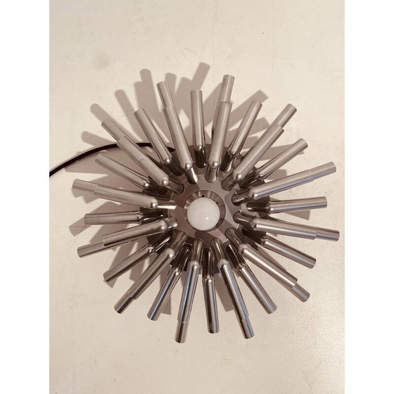 Image 1 of Paire d'appliques en plastique vintage, 1970