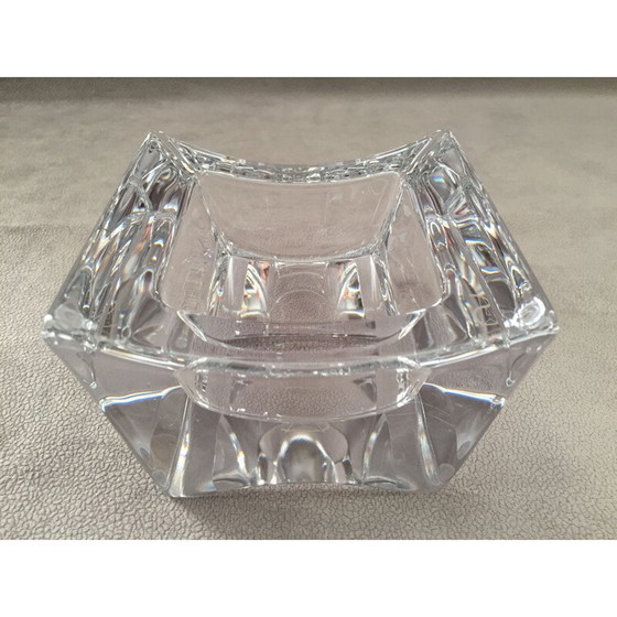 Image 1 of Cendrier vintage en verre moderniste, 1960-1970