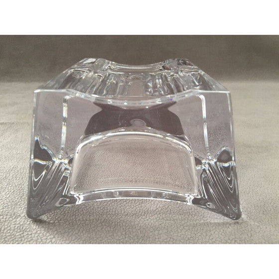 Image 1 of Cendrier vintage en verre moderniste, 1960-1970