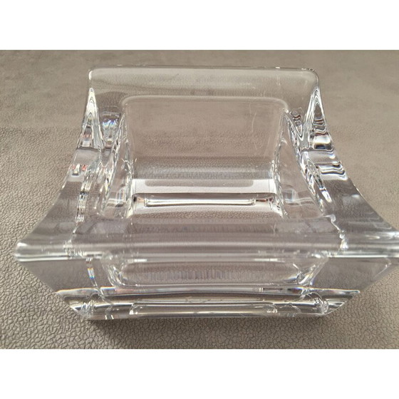 Image 1 of Cendrier vintage en verre moderniste, 1960-1970