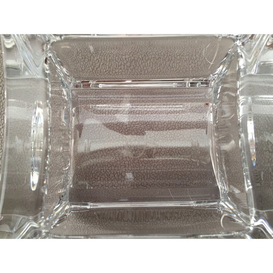 Image 1 of Cendrier vintage en verre moderniste, 1960-1970