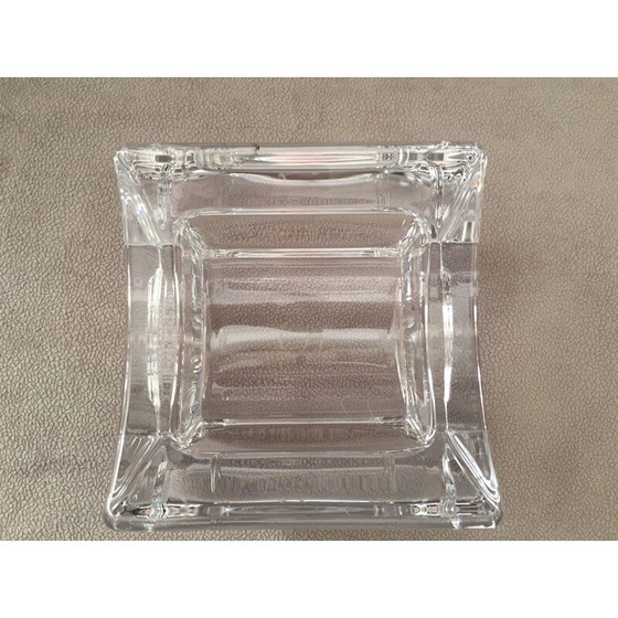 Image 1 of Cendrier vintage en verre moderniste, 1960-1970