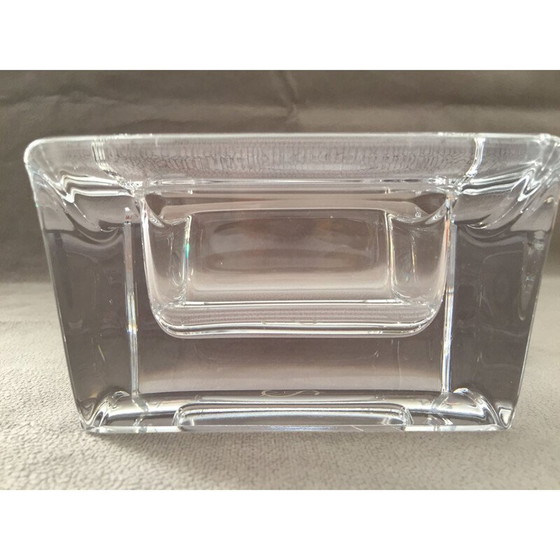 Image 1 of Cendrier vintage en verre moderniste, 1960-1970