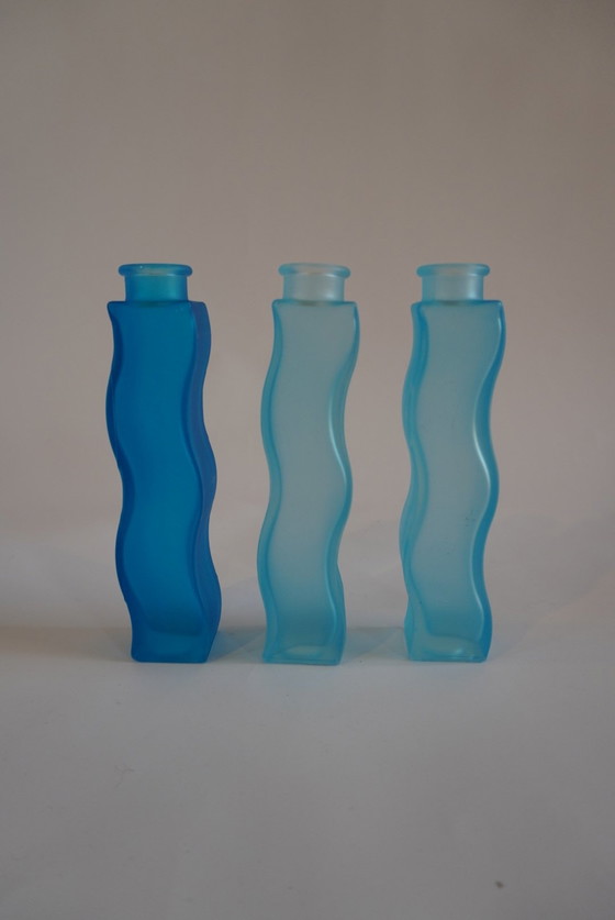 Image 1 of Vases Vintage Ikea "Skamt" Squiggle Vases