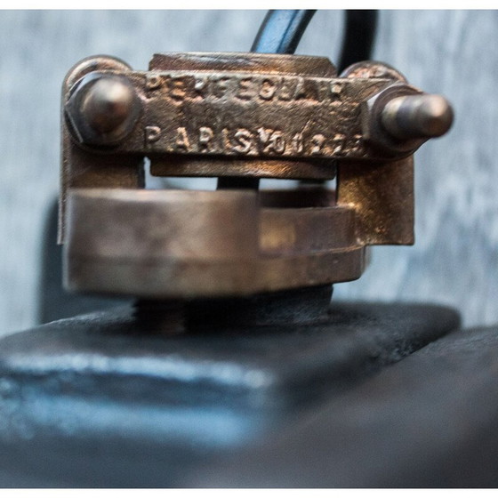 Image 1 of Applique murale vintage, verre industriel très épais par Perfeclair, 1950