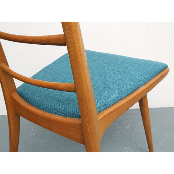 Image 1 of Ensemble de 4 chaises vintage par Dettinger pour Lübke 1950