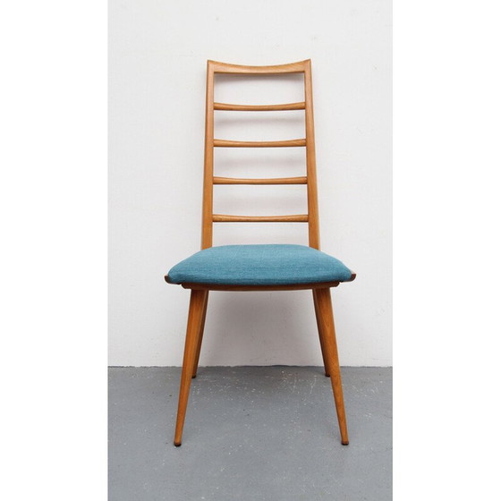 Image 1 of Ensemble de 4 chaises vintage par Dettinger pour Lübke 1950