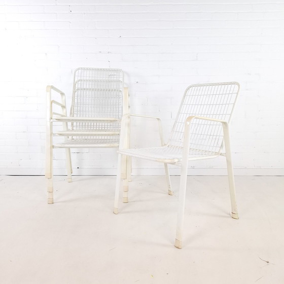 Image 1 of 4X Chaise de jardin vintage