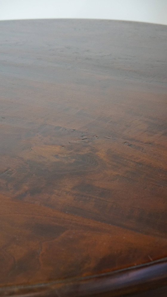 Image 1 of Table à manger ronde en bois pour 4 personnes