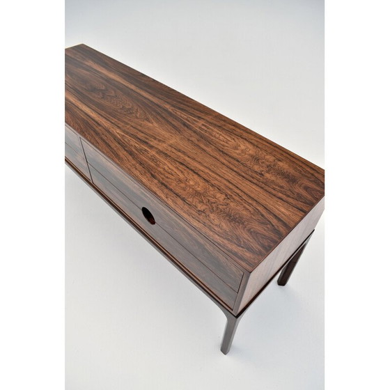 Image 1 of Commode vintage en bois de rose modèle 394 par Kai Kristiansen pour Aksel Kjersgaard, Danemark 1960